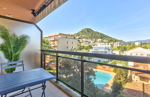 Mandelieu-la-Napoule Beach Apartment | Ref:3P30 Seasonal rental 3 rooms Mandelieu la Napoule facing port, beaches