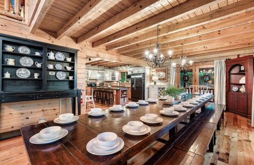Gatlinburg - Pigeon Forge Cabin | Refreshed in 2025 - One of a kind 7,000 sqft. Lodge, VIEWS & Pool