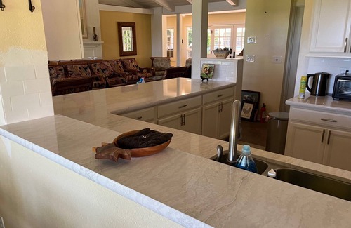 Anahola House | Refreshed & spacious 5 br. Home designed for large groups is only steps to sand