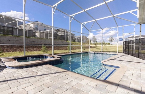 Davenport Condo | Refreshing 6 Bed Pool Home with Game Room Pool/Spa