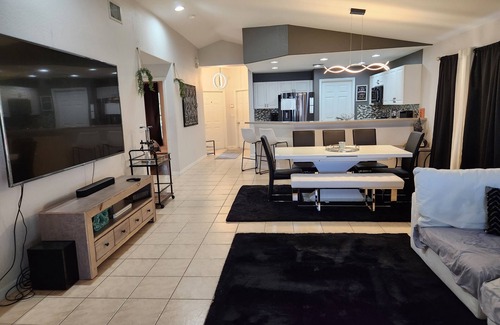 Cascades House | Refreshing Lake View Home in Upscale Estero Community