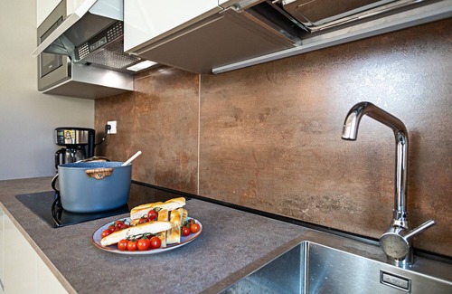 Pacengo Apartment | Regarda - Residenza GJ 1 floor modern onebedroom apartment with roof terrace