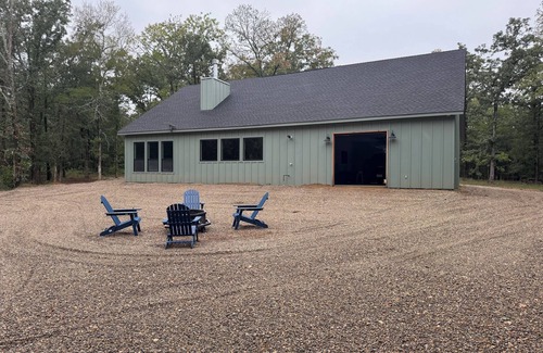 Sawyer Cabin | Relax and unwind at this peaceful 2-bedroom, 1-bath cabin off Hugo lake.