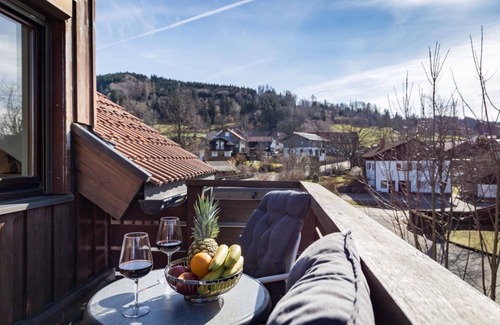 Gruenenbach Apartment | 'Relax-Apartment with Balcony' with Mountain View, Balcony and Wi-Fi