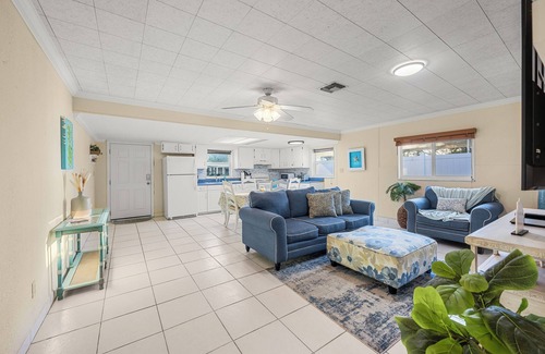 Fort Pierce House | Relax by the Waves: Stylish Beach Getaway with a Backyard Haven
