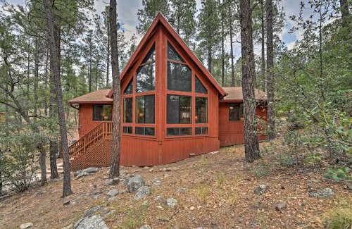 Ponderosa Park House | Relax Fireside! Peaceful Forest Haven in Prescott
