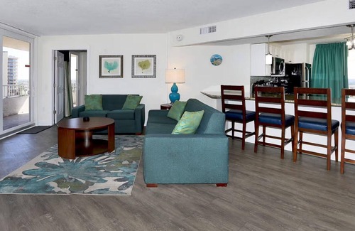 Daytona Beach Shores Resort | Relax in Style: 2BR Ocean View Condo at Atlantic Terrace