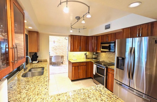 North Naples House | Relax on 1 acre in Heart of Naples, screened Pool, Hot Tub, Privacy, Fireplace