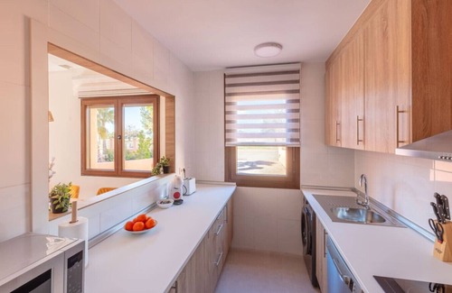 Los Alcazares Apartment | Relaxin Stay by the Sea - Terrace, Pool and Parking