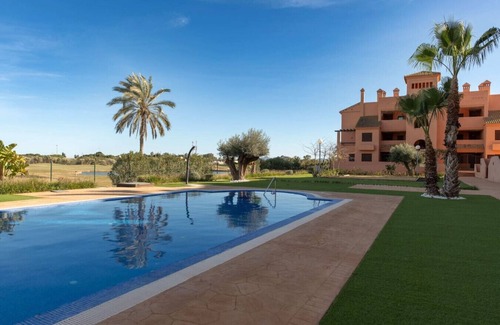 Los Alcazares Apartment | Relaxin Stay by the Sea - Terrace, Pool and Parking