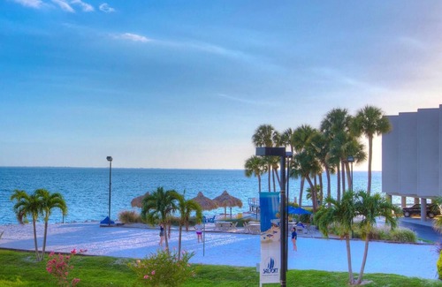 Rocky Point Condo | Relaxing 1BR w/Partial Bay Views Near Airport