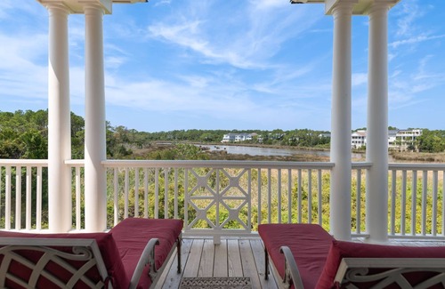Debordieu Colony House | Relaxing Beach House, featuring a pool table, elevator and grill Daniel