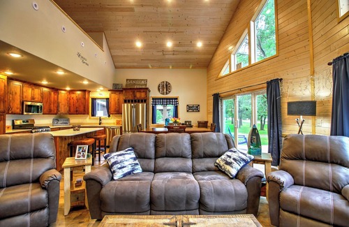 Park Rapids House | Relaxing Custom Built Lakefront Retreat with Private Dock!
