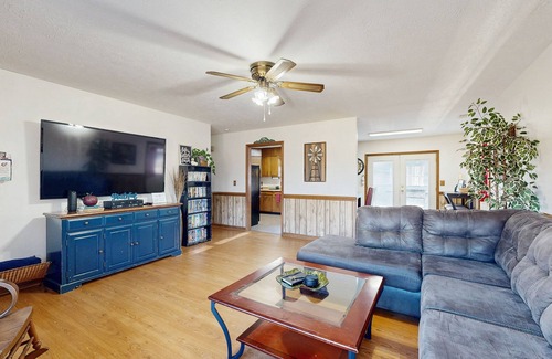 Hendersonville House | Relaxing farm setting, enjoy the porch with the sounds of the live animals