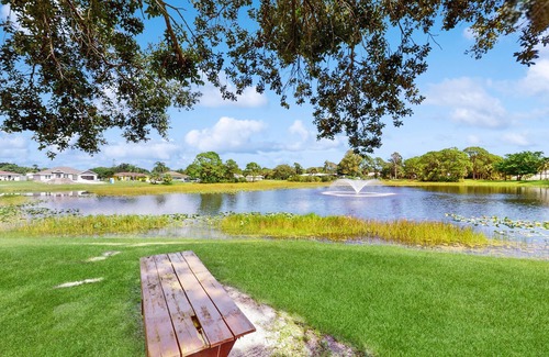 Sebastian Highlands House | Relaxing home with private pool, hot tub, gas grill and full kitchen