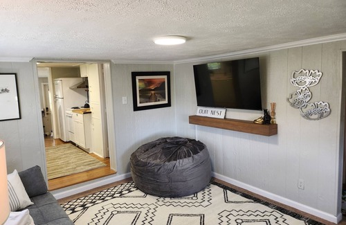 Warsaw Cottage | Relaxing Riverfront, Private Dock, & Hot Tub