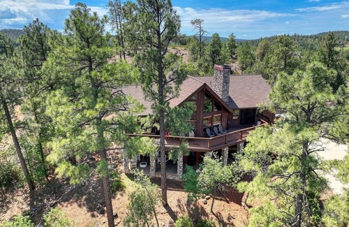 Torreon Ski Chalet | Relaxing Treetop Views, Fun for Your Family of 12