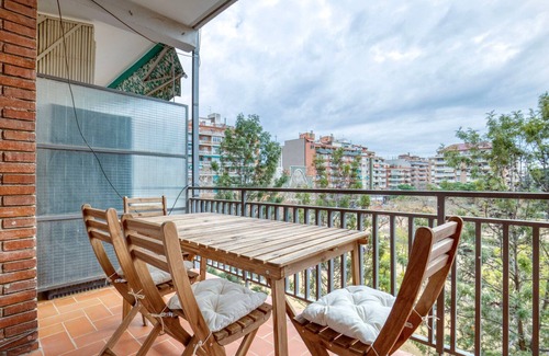 Sants Apartment | Remarkable Les Corts 4BR w/Balcony, Fully Furnished, by Blueground