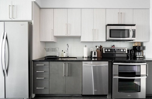 Ballston Apartment | Remarkable Virginia Square 1BR w/Gym, nr GMU & Shops, by Blueground