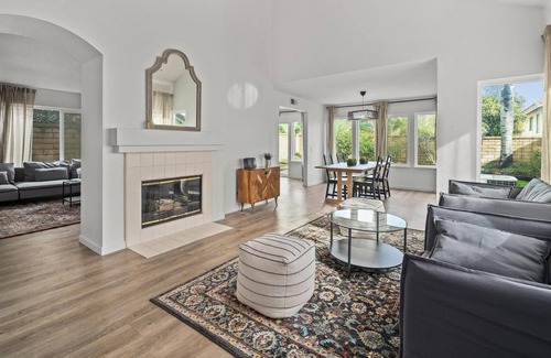Santa Ana Heights House | Remodeled hillside escape w/ firepit, nestled between OC and LA