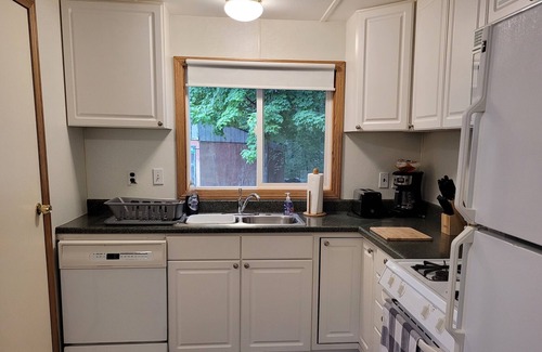 Kalkaska House | Remodeled home across from beautiful Blue Lake in a recreational paradise