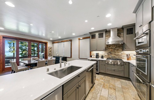 Sierra Shores Condo | Remodeled Lakefront Elegance- Views, Hot Tub, Walk to Everything PEAK #6