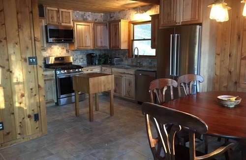 Topton House | Remodeled waterfront home with new private dock on Lake Nantahala!