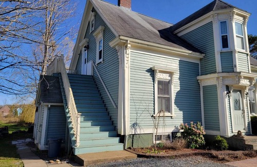 Lunenburg House | Remodelled historic suite w/nautical boho decor, in the UNESCO Town of Lunenburg