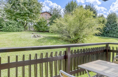 Le Planellet Apartment | Renovated 2-Bedroom Apartment in Megève Centre with Balcony, Fireplace, and Covered Parking