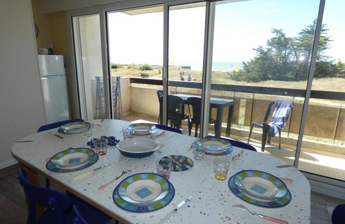 Notre-Dame-de-Monts Apartment | Renovated apartment, 2 bedrooms, balcony, parking, sea view