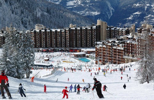 Macot-la-Plagne Apartment | Renovated Apartment · Comfort & Style · Central Location · Balcony