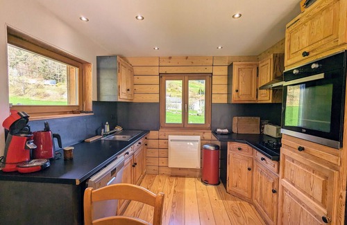 Ventron Cottage | Renovated chalet with terrace and fireplace in Ventron