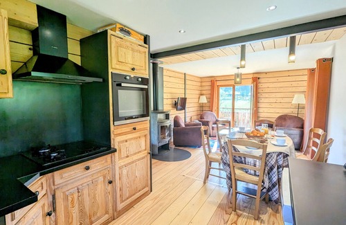 Ventron Cottage | Renovated chalet with terrace and fireplace in Ventron