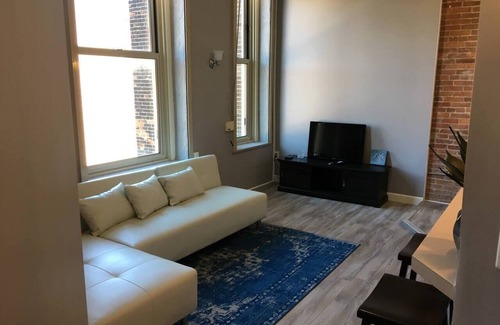 Downtown Cleveland Apartment | Renovated Downtown Condo in the HEART OF IT ALL