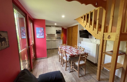 Laveissiere Apartment | Renovated Duplex Apartment with 2 Bedrooms, Ski Access, and Free WiFi