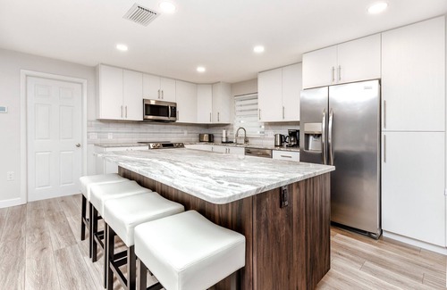 Tarpon Springs House | Renovated! Heated Pool, Game Room, Close to Beach!