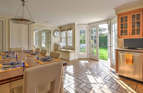 Village of Southampton House | Renovated Historical, Sun Room in Peaceful Backyard, Close to Beach and.