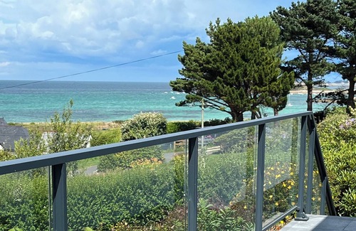 Trelevern House | Renovated house, exceptional sea view, sleeps 8. Between Perros-Guirec and Paimpol