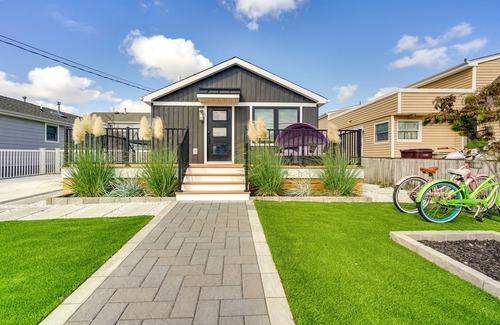 South Seaside Park Cottage | Renovated Seaside Park Cottage: Steps to Beach!