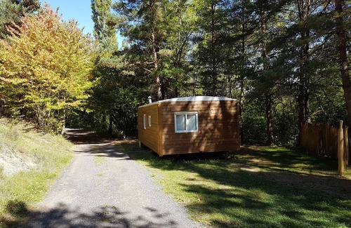 Nyer Ski Chalet | Rentals at our nature campsite with large spring-water swimming pool