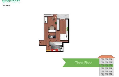 San Marco Apartment | Rentopolis Piazza San Marco 1