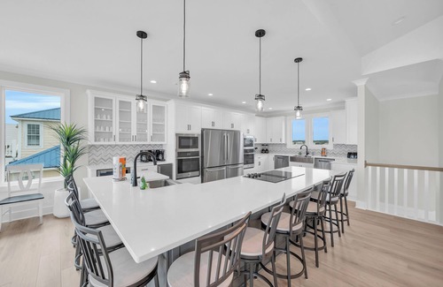 Sneads Ferry House | "Rescued by the Sea": 9 bedroom Oceanfront Newly Built Luxury House