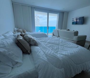 El Rodadero Apartment | Reserva del Mar Club de playa - Apto Frente al Mar