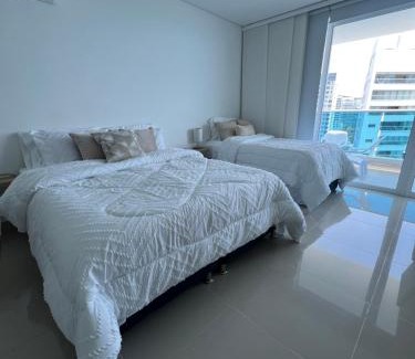 El Rodadero Apartment | Reserva del Mar Club de playa - Apto Frente al Mar