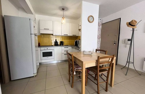 Moriani-Plage Apartment | Residence Castel Verde - MORIANI Beach T2 terrace near sea and shops