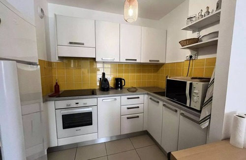 Moriani-Plage Apartment | Residence Castel Verde - MORIANI Beach T2 terrace near sea and shops