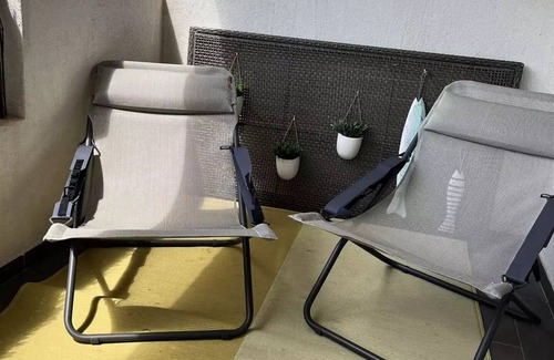 Moriani-Plage Apartment | Residence Castel Verde - MORIANI Beach T2 terrace near sea and shops