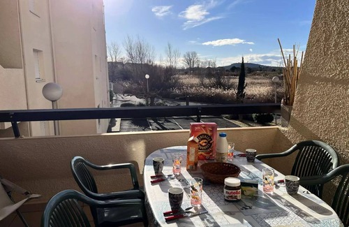 Marseillan Plage Apartment | Residence Clos Des Pins Ii (d - In residence with swimming pool