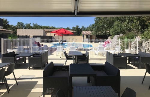 Labastide-de-Virac Cottage | RESIDENCE LE PARADISE ACQUIRED "GITE AMETHISTE