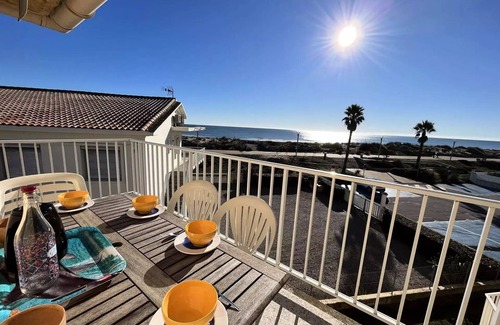 Marseillan Plage Apartment | Residence Le Squale (res.) - Stunning sea views
